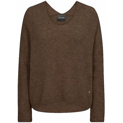 MOS MOSH Pullover MMTHORAV braun XL W MOS MOSH Pullover MMTHORAV braun XL W
