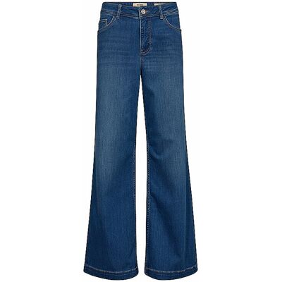 MOS MOSH Jeans Wide Fit MMDARADELUXEJEANS blau 25 W MOS MOSH Jeans Wide Fit MMDARADELUXEJEANS blau 25 W