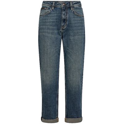 MOS MOSH Jeans Boyfriend Fit 7/8 MMELLYGALLEON blau 26 W MOS MOSH Jeans Boyfriend Fit 7/8 MMELLYGALLEON blau 26 W