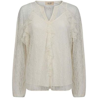 MOS MOSH Bluse MMEIKALACE creme XS W MOS MOSH Bluse MMEIKALACE creme XS W