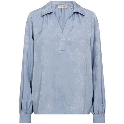 MOS MOSH Bluse MMDRANAJACQ hellblau S W MOS MOSH Bluse MMDRANAJACQ hellblau S W