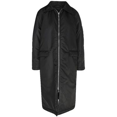 OFFICINE GENERALE Mantel ANETA schwarz L W OFFICINE GENERALE Mantel ANETA schwarz L W