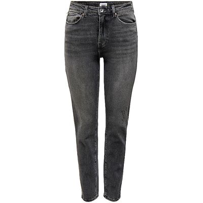 ONLY Jeans Straight Fit ONLEMILY 7/8 grau 28/L32 W ONLY Jeans Straight Fit ONLEMILY 7/8 grau 28/L32 W