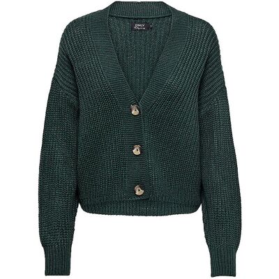 ONLY Cardigan ONLCAROLSPRING dunkelgrün L W ONLY Cardigan ONLCAROLSPRING dunkelgrün L W