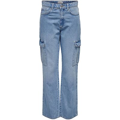 ONLY Cargohose ONLRILEY hellblau 29/L30 W ONLY Cargohose ONLRILEY hellblau 29/L30 W