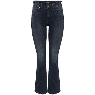 ONLY Jeans Flared Fit ONLBLUSH dunkelblau XL/L30 W ONLY Jeans Flared Fit ONLBLUSH dunkelblau XL/L30 W