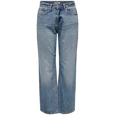 ONLY Jeans Straight Fit ONLELLA-RILEY blau L/L32 W ONLY Jeans Straight Fit ONLELLA-RILEY blau L/L32 W