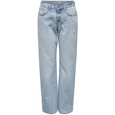 ONLY Jeans Straight Fit ONLELLA-RILEY hellblau L/L32 W ONLY Jeans Straight Fit ONLELLA-RILEY hellblau L/L32 W