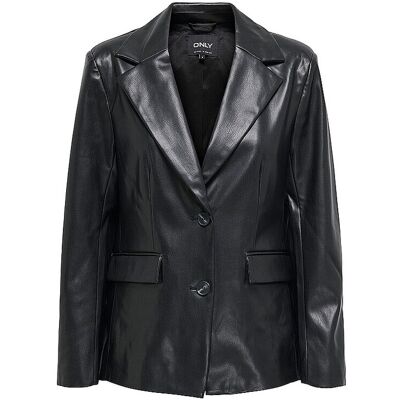 ONLY Jacke in Lederoptik ONLVERONA schwarz L W ONLY Jacke in Lederoptik ONLVERONA schwarz L W