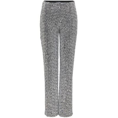 ONLY Marlenehose ONLFLAVY silber XS/L32 W ONLY Marlenehose ONLFLAVY silber XS/L32 W