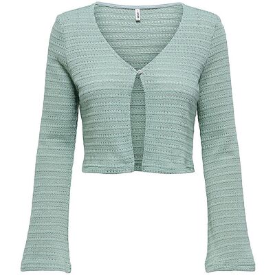 ONLY Bolero ONLRUBINA hellgrau XS W ONLY Bolero ONLRUBINA hellgrau XS W