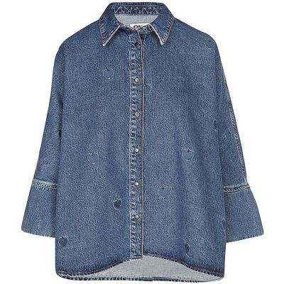 ONLY Jeansbluse ONLGRACE blau S W ONLY Jeansbluse ONLGRACE blau S W