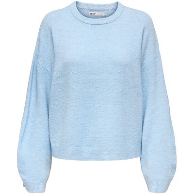 ONLY Pullover ONLSIMONI hellblau M W ONLY Pullover ONLSIMONI hellblau M W