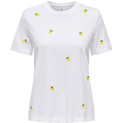 ONLY T-Shirt ONLKETTY weiss S W ONLY T-Shirt ONLKETTY weiss S W