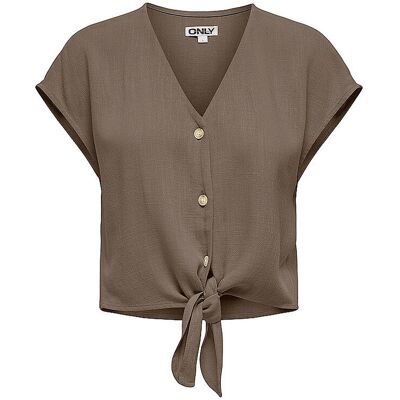 ONLY Bluse ONLSIESTA braun M W ONLY Bluse ONLSIESTA braun M W