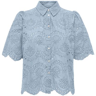 ONLY Bluse ONLVALAIS hellblau L W ONLY Bluse ONLVALAIS hellblau L W