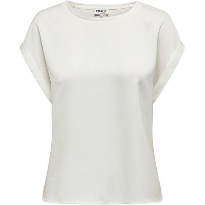ONLY T-Shirt ONLLIEKE creme M W ONLY T-Shirt ONLLIEKE creme M W