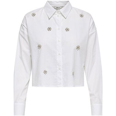 ONLY Bluse ONLRITI weiss L W ONLY Bluse ONLRITI weiss L W