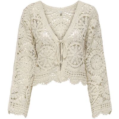 ONLY Cardigan ONLWATERLY beige L W ONLY Cardigan ONLWATERLY beige L W