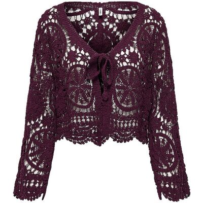 ONLY Cardigan ONLWATERLY beere M W ONLY Cardigan ONLWATERLY beere M W