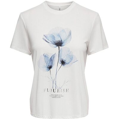 ONLY T-Shirt ONLFREE creme S W ONLY T-Shirt ONLFREE creme S W