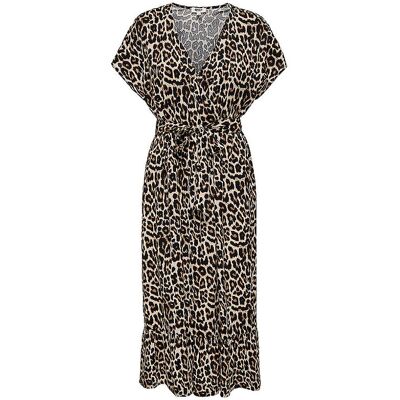 ONLY Maxikleid ONLZILLA ADELE SS hellbraun S W ONLY Maxikleid ONLZILLA ADELE SS hellbraun S W