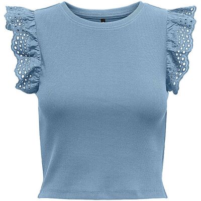 ONLY Top ONLMATHILDA hellblau XL W ONLY Top ONLMATHILDA hellblau XL W