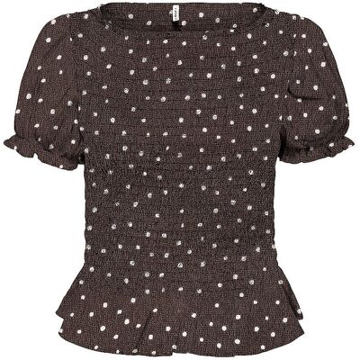 ONLY Blusenshirt ONLMOLLY braun XL W ONLY Blusenshirt ONLMOLLY braun XL W