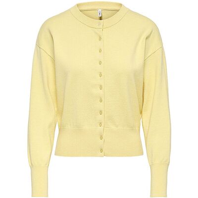 ONLY Strickjacke ONLMIO gelb S W ONLY Strickjacke ONLMIO gelb S W