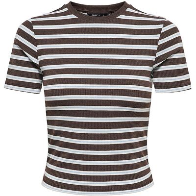 ONLY T-Shirt ONLLUPE braun XL W ONLY T-Shirt ONLLUPE braun XL W
