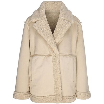 OPUS Wendejacke in Felloptik HENOLA beige 34 W OPUS Wendejacke in Felloptik HENOLA beige 34 W