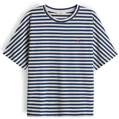 OPUS T-Shirt SALENTINE STRIPE petrol 42 W OPUS T-Shirt SALENTINE STRIPE petrol 42 W