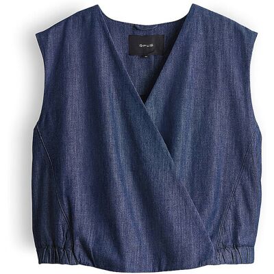 OPUS Jeansbluse WIONA dunkelblau 40 W OPUS Jeansbluse WIONA dunkelblau 40 W