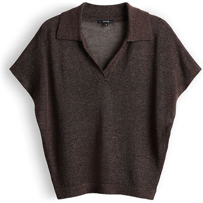OPUS Poloshirt PAZIL braun 36 W OPUS Poloshirt PAZIL braun 36 W