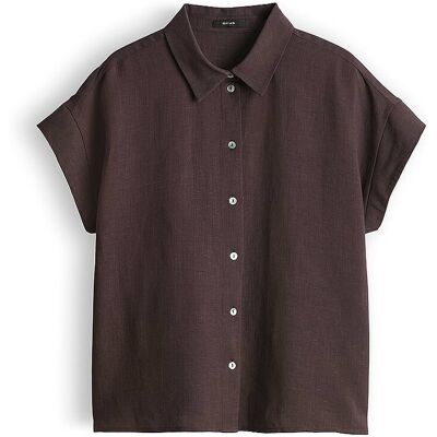 OPUS Hemdbluse FALVIA braun 42 W OPUS Hemdbluse FALVIA braun 42 W