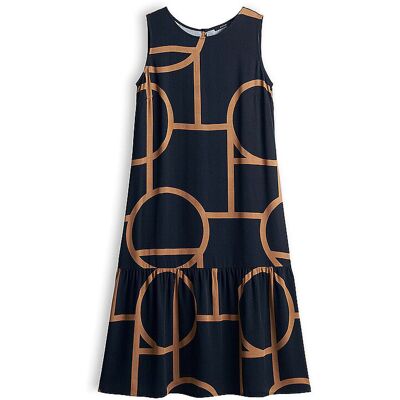 OPUS Midikleid WICY ATELIER dunkelblau 36 W OPUS Midikleid WICY ATELIER dunkelblau 36 W