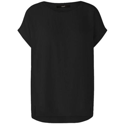 OUÍ Blusenshirt schwarz 44 W OUÍ Blusenshirt schwarz 44 W
