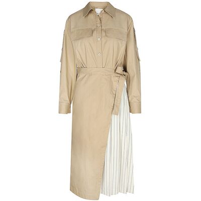 PHILLIP LIM Midikleid beige 36 W PHILLIP LIM Midikleid beige 36 W