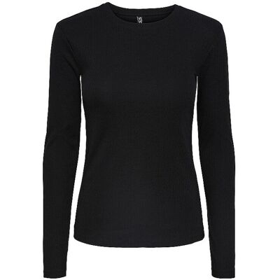 PIECES Langarmshirt PCRUKA schwarz M W PIECES Langarmshirt PCRUKA schwarz M W