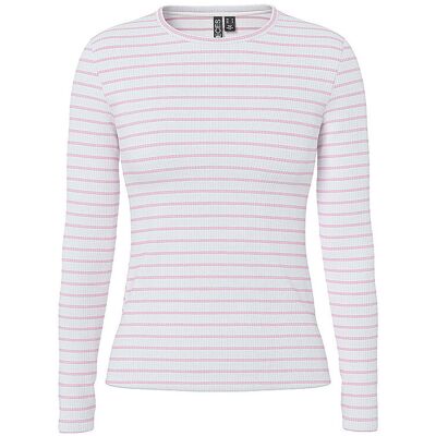 PIECES Langarmshirt rosa L W PIECES Langarmshirt rosa L W