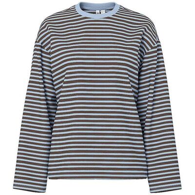 PIECES Langarmshirt PCSADIE hellblau XL W PIECES Langarmshirt PCSADIE hellblau XL W