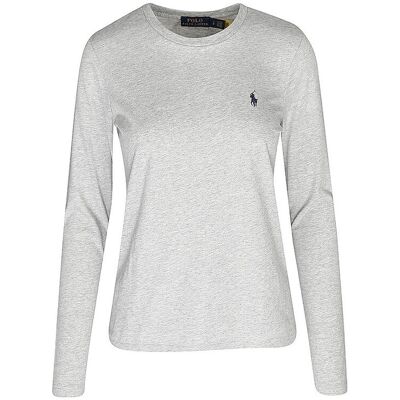 POLO RALPH LAUREN Langarmshirt grau S W POLO RALPH LAUREN Langarmshirt grau S W