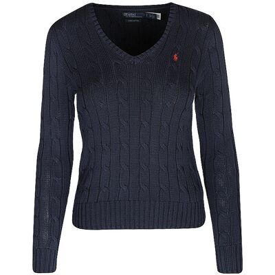 POLO RALPH LAUREN Pullover Slim Fit KIMBERLY dunkelblau XL W POLO RALPH LAUREN Pullover Slim Fit KIMBERLY dunkelblau XL W