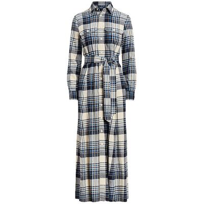 POLO RALPH LAUREN Maxikleid blau 36 W POLO RALPH LAUREN Maxikleid blau 36 W