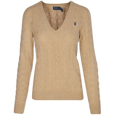 POLO RALPH LAUREN Pullover KIMBERLEY camel S W POLO RALPH LAUREN Pullover KIMBERLEY camel S W