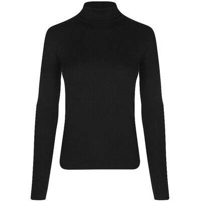 POLO RALPH LAUREN Rollkragenpullover schwarz XS W POLO RALPH LAUREN Rollkragenpullover schwarz XS W