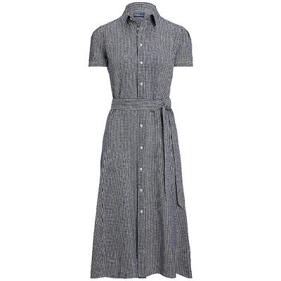 POLO RALPH LAUREN Midikleid blau 34 W POLO RALPH LAUREN Midikleid blau 34 W