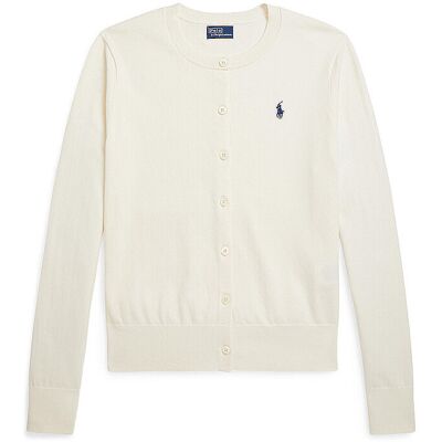 POLO RALPH LAUREN Strickjacke creme XS W POLO RALPH LAUREN Strickjacke creme XS W