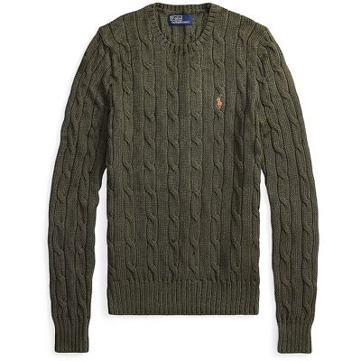 POLO RALPH LAUREN Pullover JULIANNA olive XL W POLO RALPH LAUREN Pullover JULIANNA olive XL W