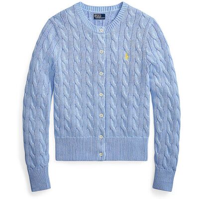 POLO RALPH LAUREN Cardigan Slim Fit hellblau S W POLO RALPH LAUREN Cardigan Slim Fit hellblau S W